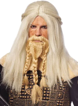 Viking Blonde Beard and Wig Set