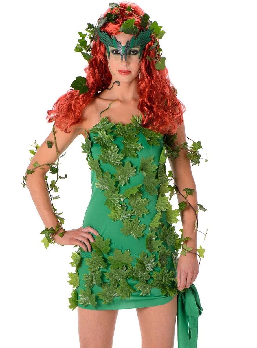 Vine Vixen Womens Poison Ivy Costume
