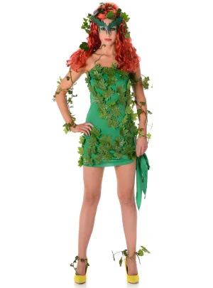 Vine Vixen Womens Poison Ivy Costume