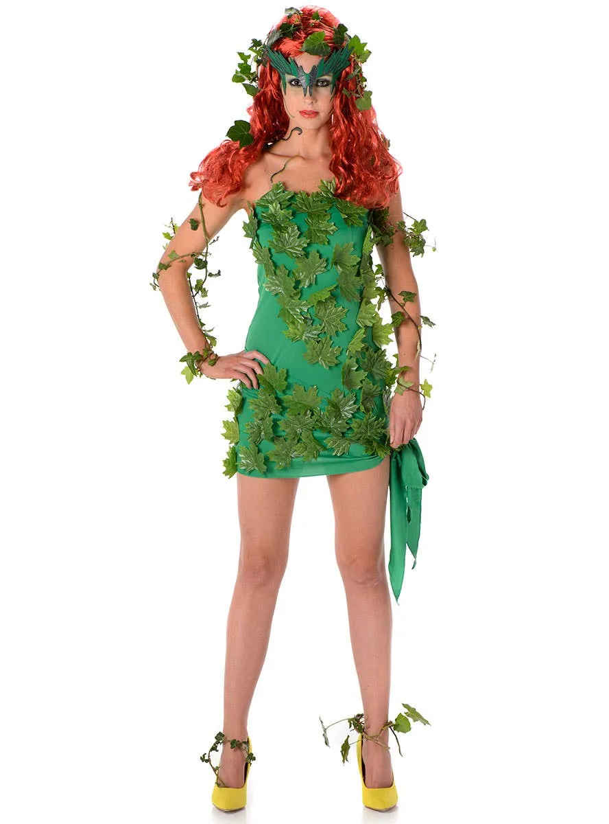 Vine Vixen Womens Poison Ivy Costume