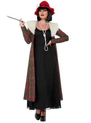Vintage 1920s Gangster Moll Womens Costume