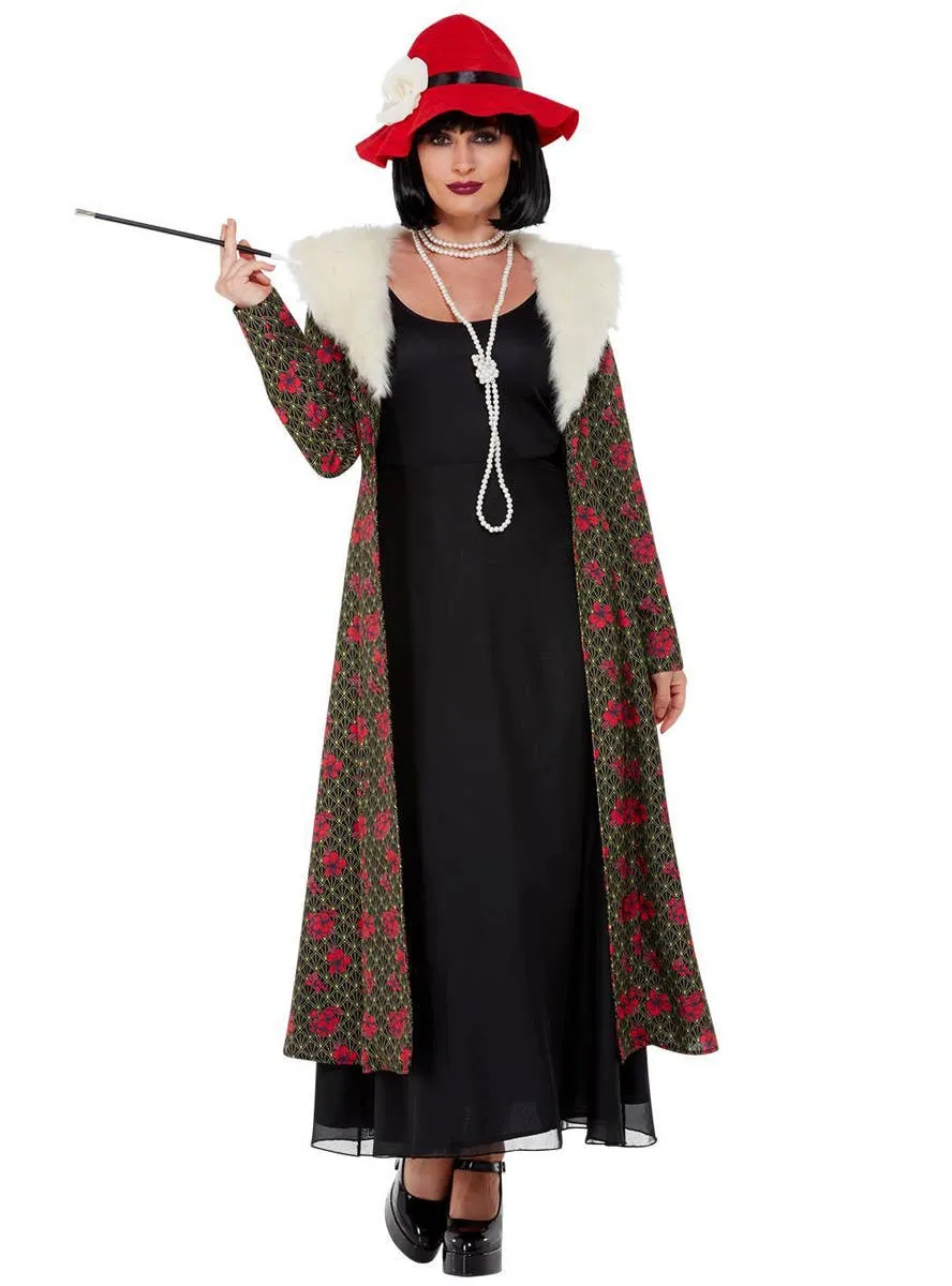 Vintage 1920s Gangster Moll Womens Costume