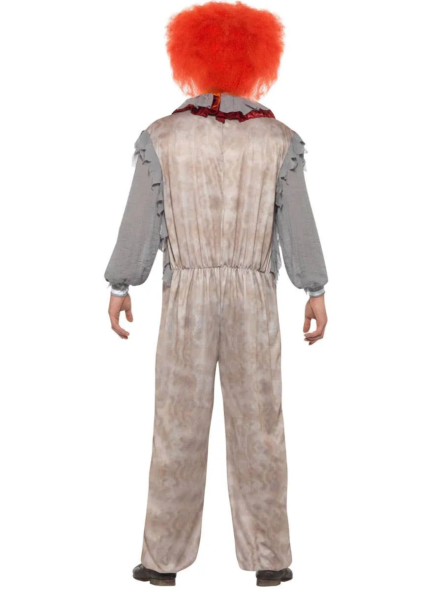 Vintage Horror Movie Clown Mens Halloween Costume