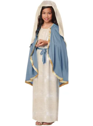 Virgin Mary Biblical Girls Christmas Costume