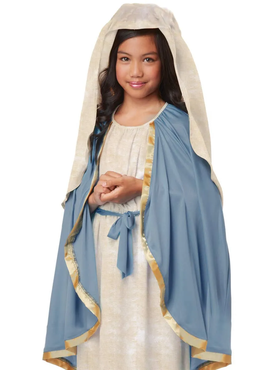 Virgin Mary Biblical Girls Christmas Costume