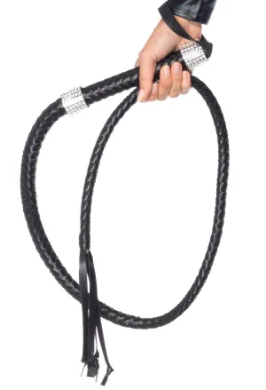 Vixen Rhinestone Handle Costume Whip