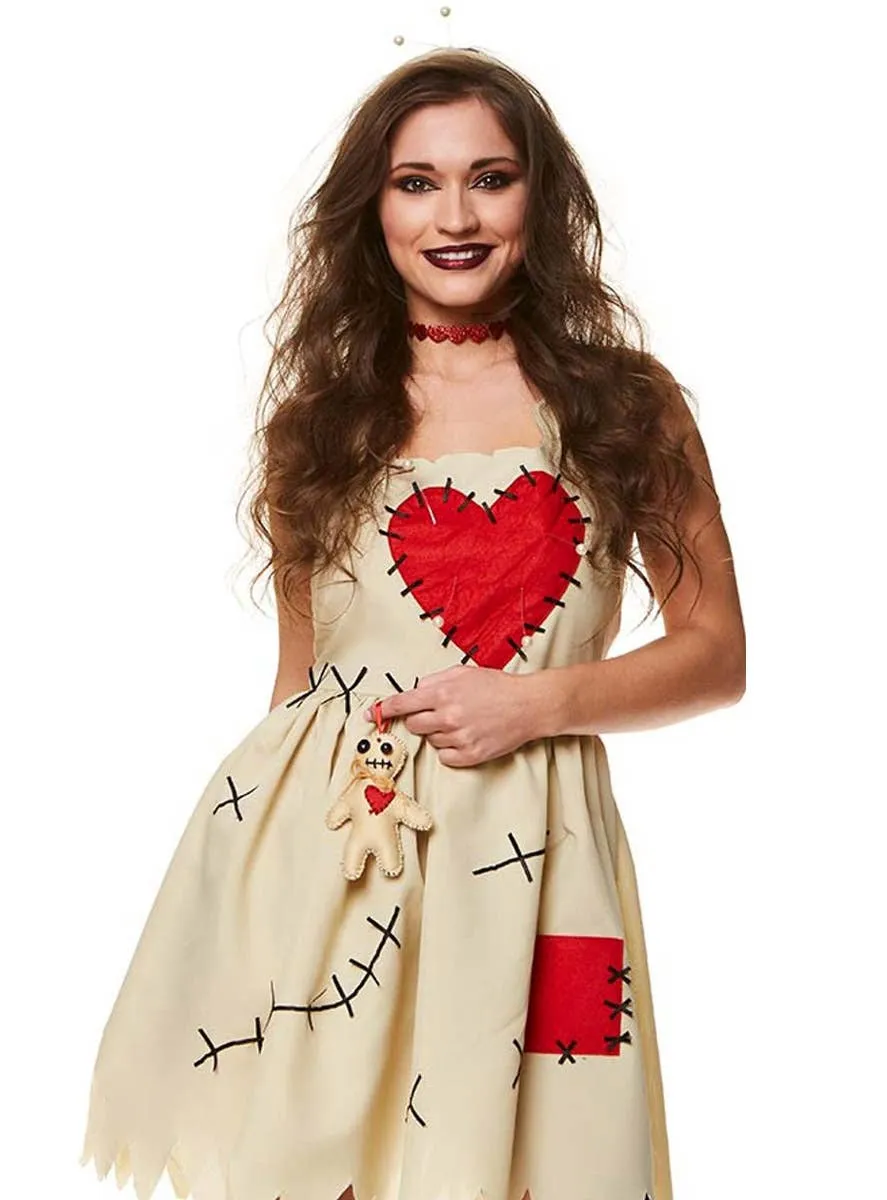 Voodoo Doll Womens Halloween Costume