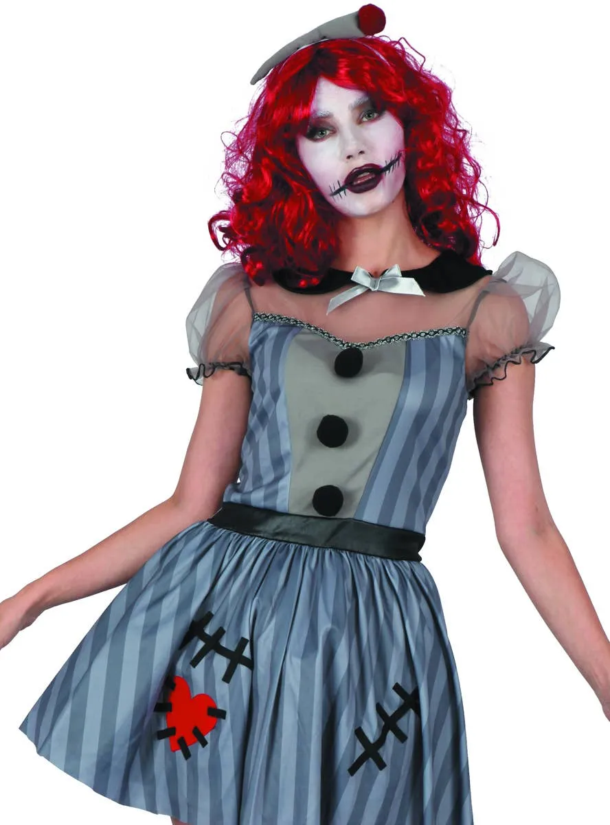 Voodoo Doll Womens Halloween Horror Costume