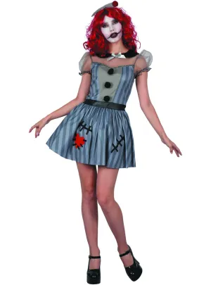 Voodoo Doll Womens Halloween Horror Costume