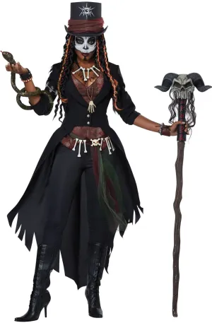 Voodoo Magic Master Womens Halloween Costume