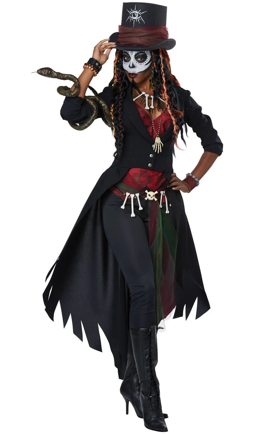 Voodoo Magic Master Womens Halloween Costume