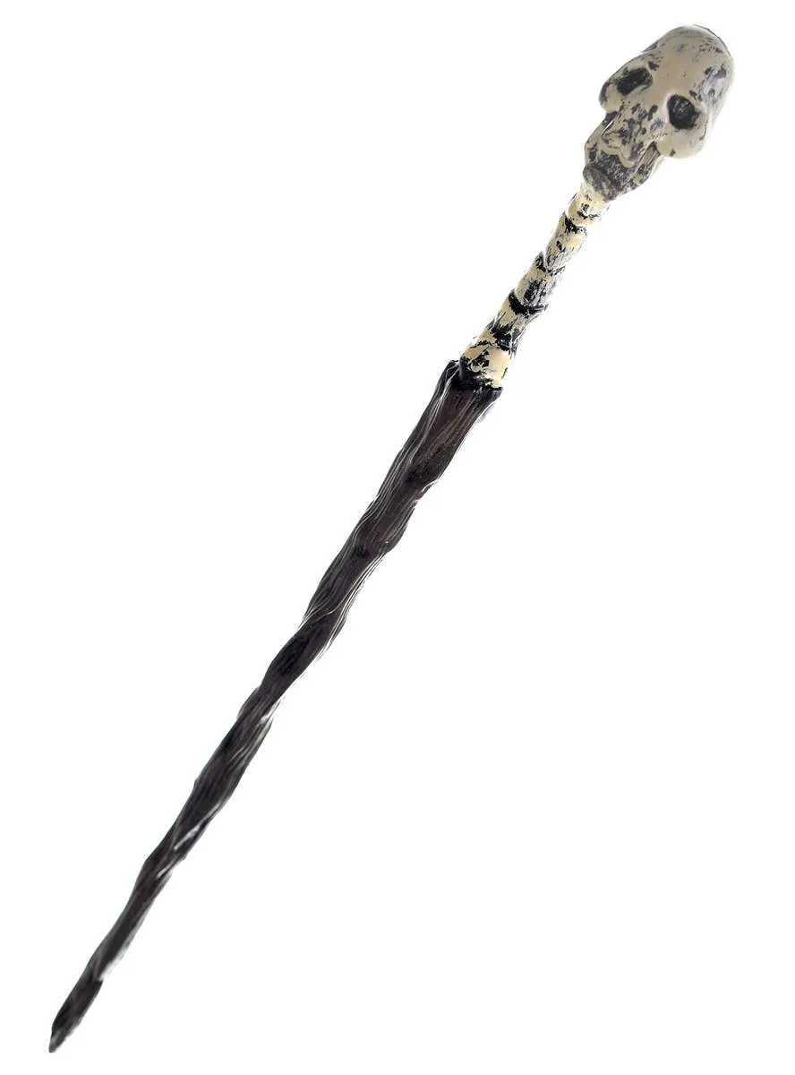Voodoo Priest Skull Halloween Wand Costume Accessory
