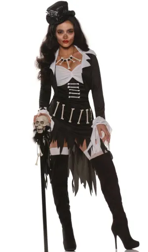 Voodoo Queen Womens Halloween Fancy Dress Costume