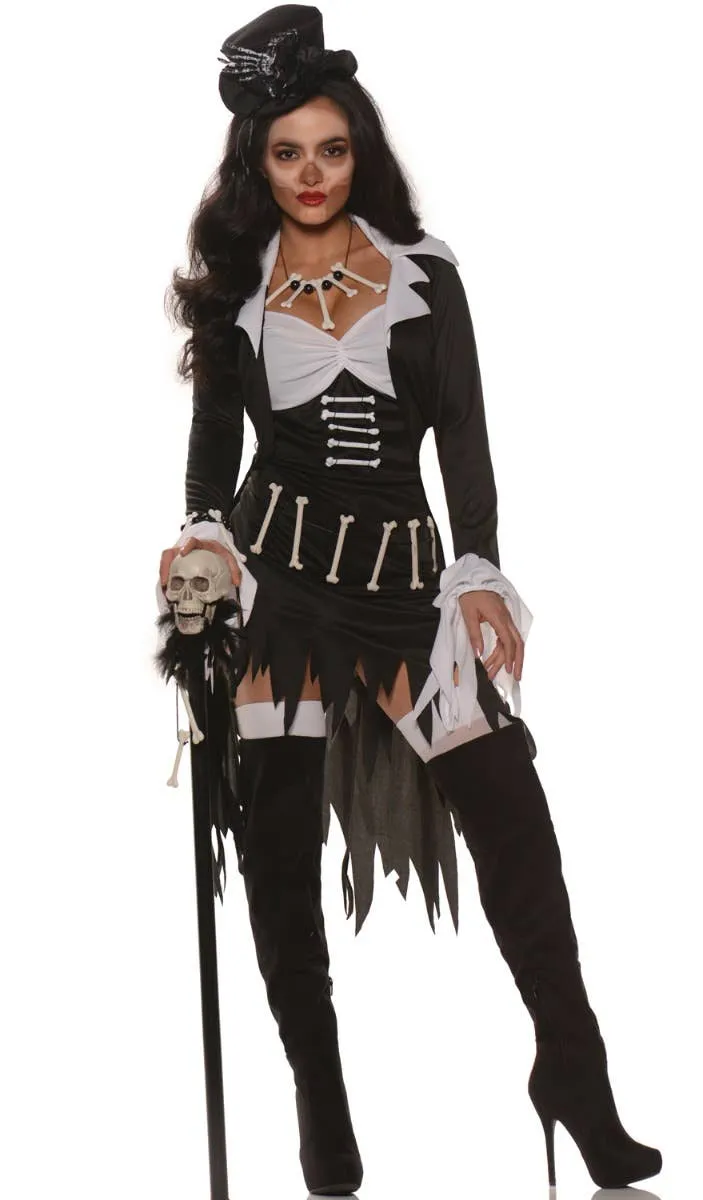 Voodoo Queen Womens Halloween Fancy Dress Costume