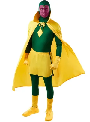 Wandavision Mens Vision Halloween Scene Costume