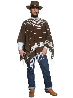 Wandering Wild West Gunman Mens Clint Eastwood Costume