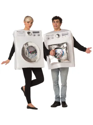 Washer and Dryer Adults Couples Costume Set