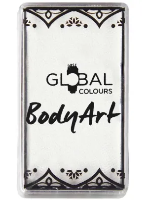 Water Activated White 20g Face and Body Cake Makeup