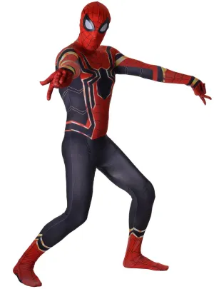Web Slinging Teen Boys Spider Hero Costume