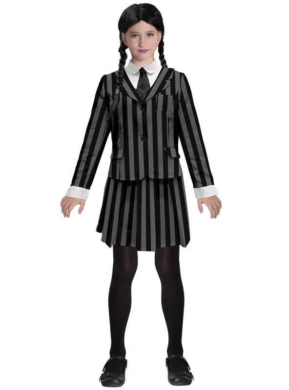 Wednesday Black Never More Uniform Girls Costume