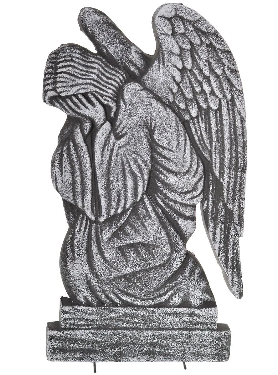 Weeping Angel Tombstone Halloween Decoration