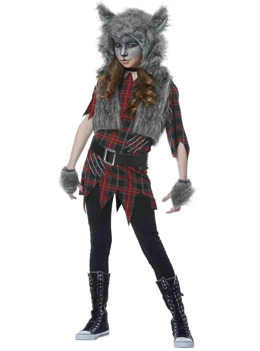 Werewolf Girl Scary Halloween Costume