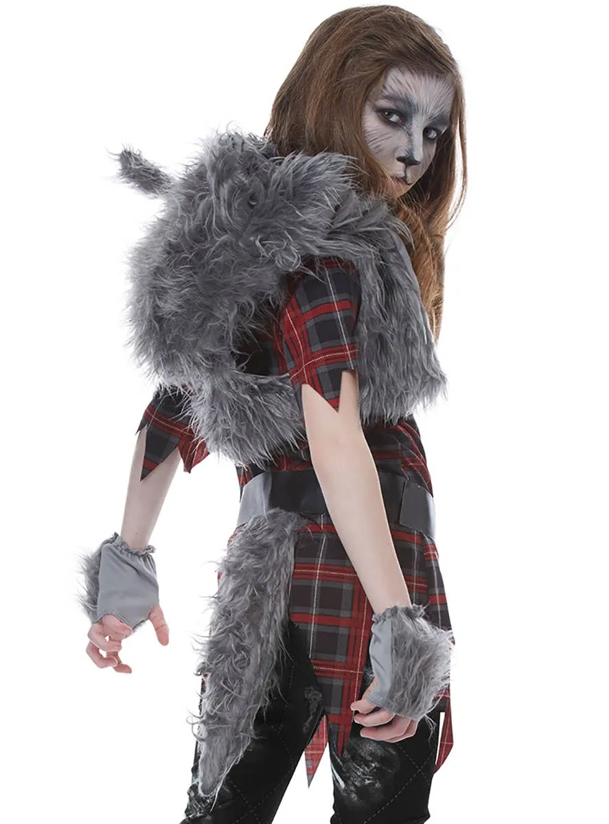 Werewolf Girl Scary Halloween Costume