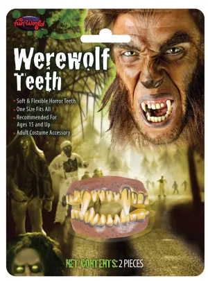 Werewolf Halloween Costume Teeth