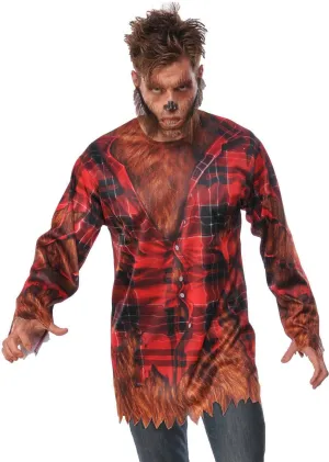 Werewolf Mens Halloween Costume Shirt