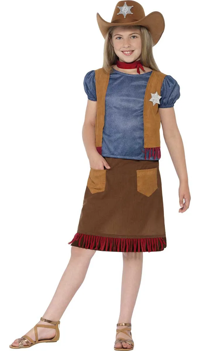 Western Belle Girls Cowgirl Costume