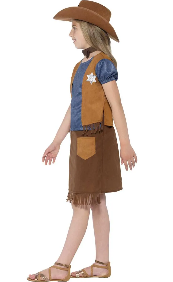 Western Belle Girls Cowgirl Costume