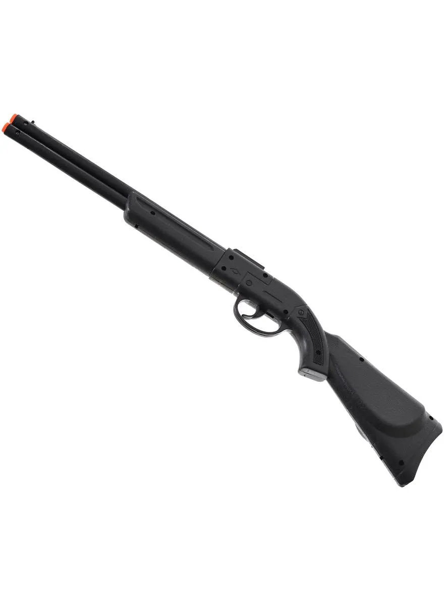 Western Black Cowboy Rifle Costume Gun