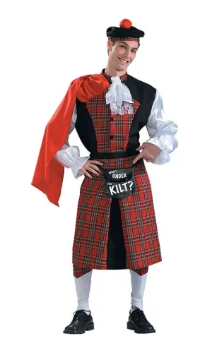 What's Under The Kilt Funny Mens Scottish Costume