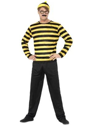 Where's Wally Adults Odlaw Book Week Costume