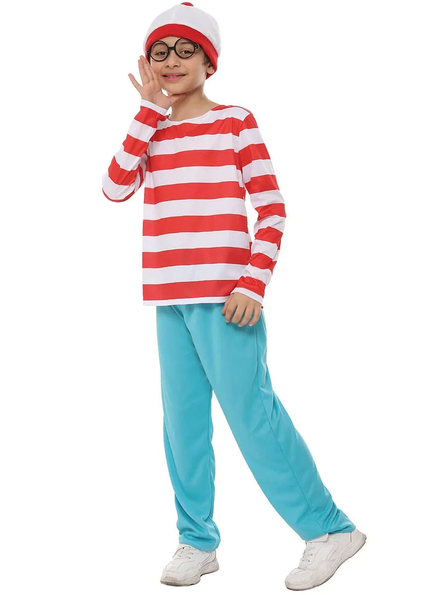 Where's Wally Boys Classic Book Week Costume