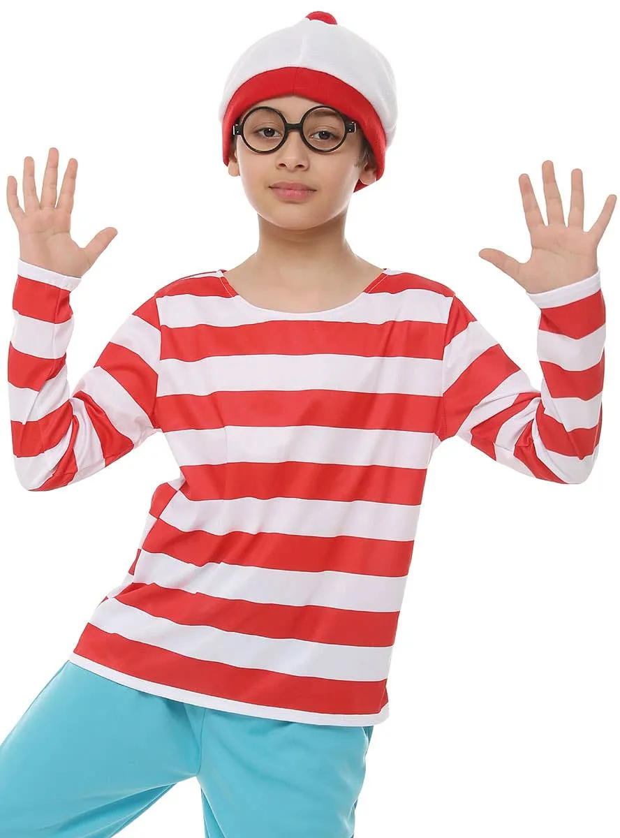 Where's Wally Boys Classic Book Week Costume