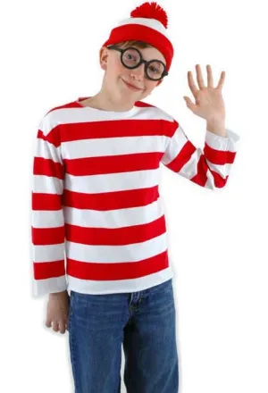 Where's Wally Boys Fancy Dress Book Week Costume