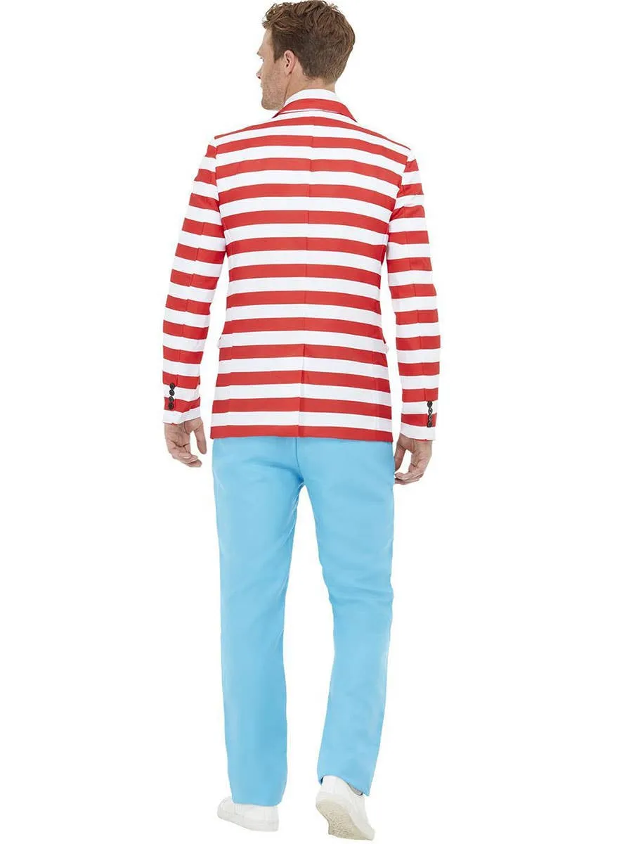 Where's Wally Deluxe Suit Mens Book Week Costume
