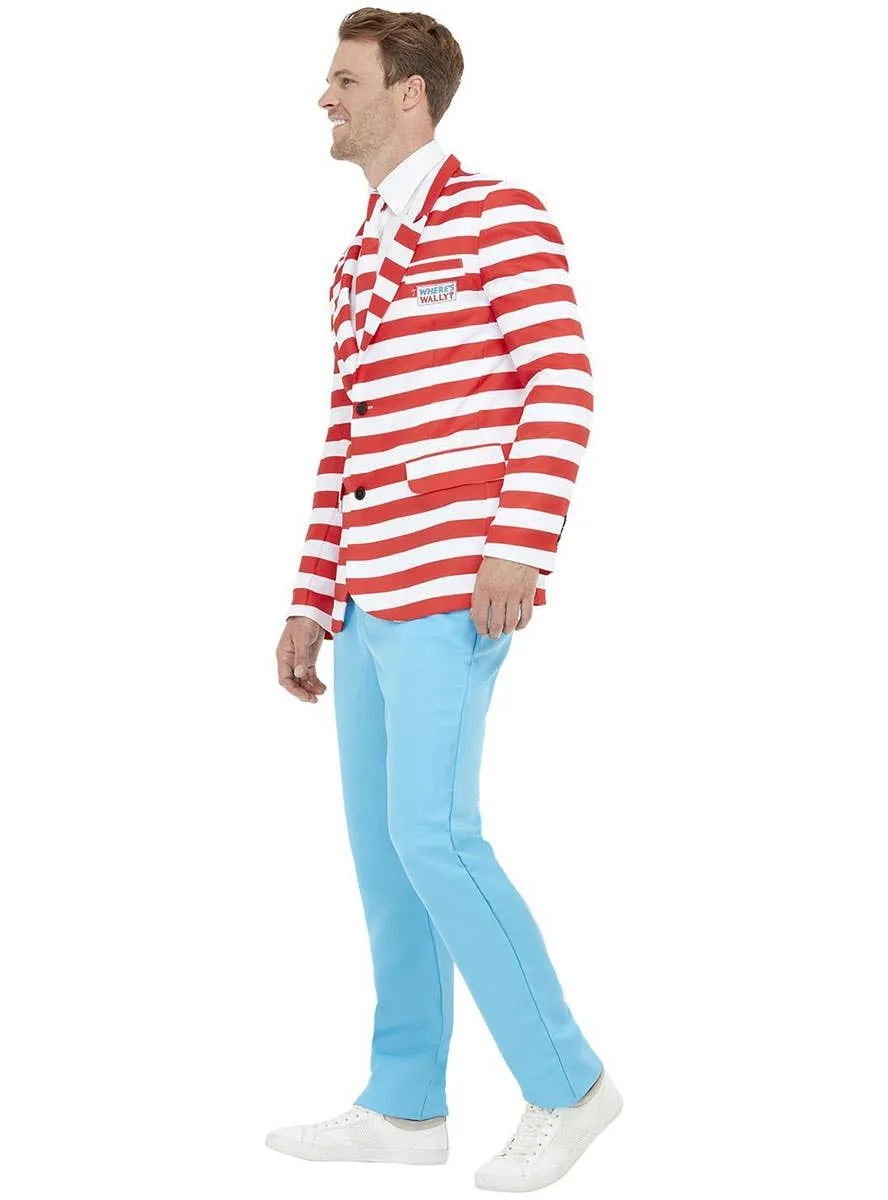Where's Wally Deluxe Suit Mens Book Week Costume