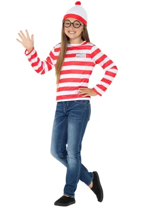 Where's Wally Girls Instant Kit Book Week Costume