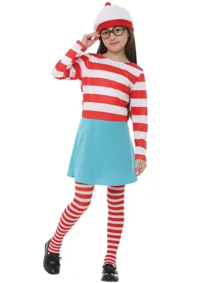 Where's Wally Girls Wenda Book Week Costume