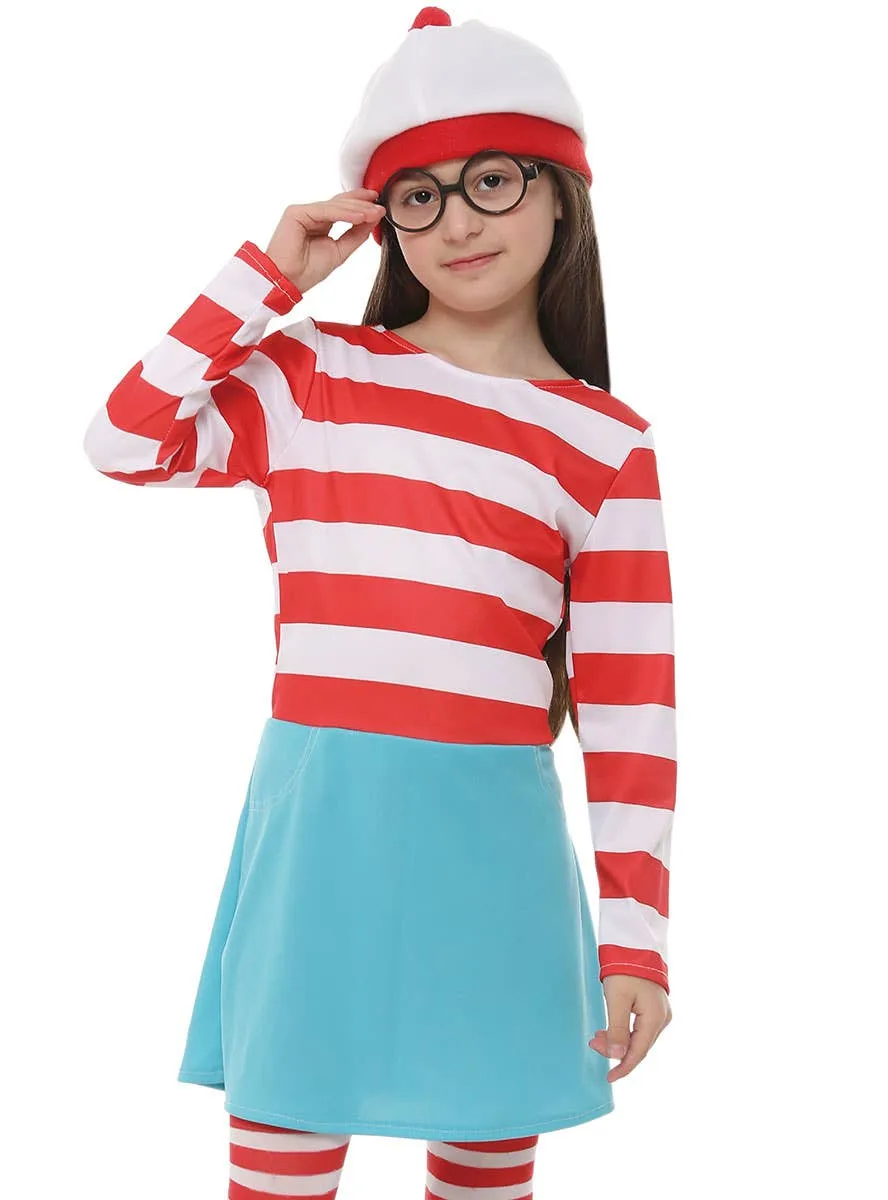 Where's Wally Girls Wenda Book Week Costume