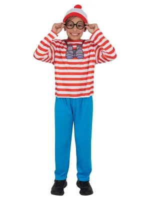 Wheres Wally Licensed Kids Book Week Costume