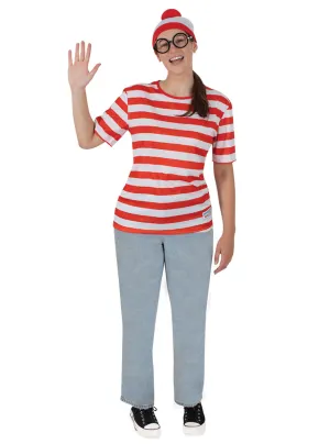 Wheres Wally Licensed Womens Book Week Costume