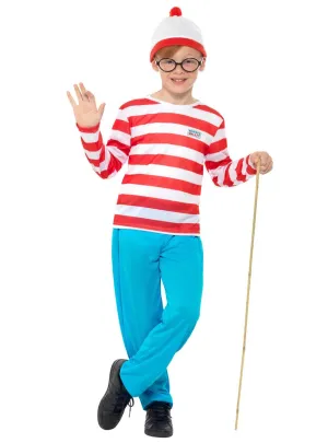 Where's Wally Teen Boys Book Week Costume