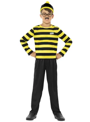 Where's Wally Teen Boys Odlaw Book Week Costume