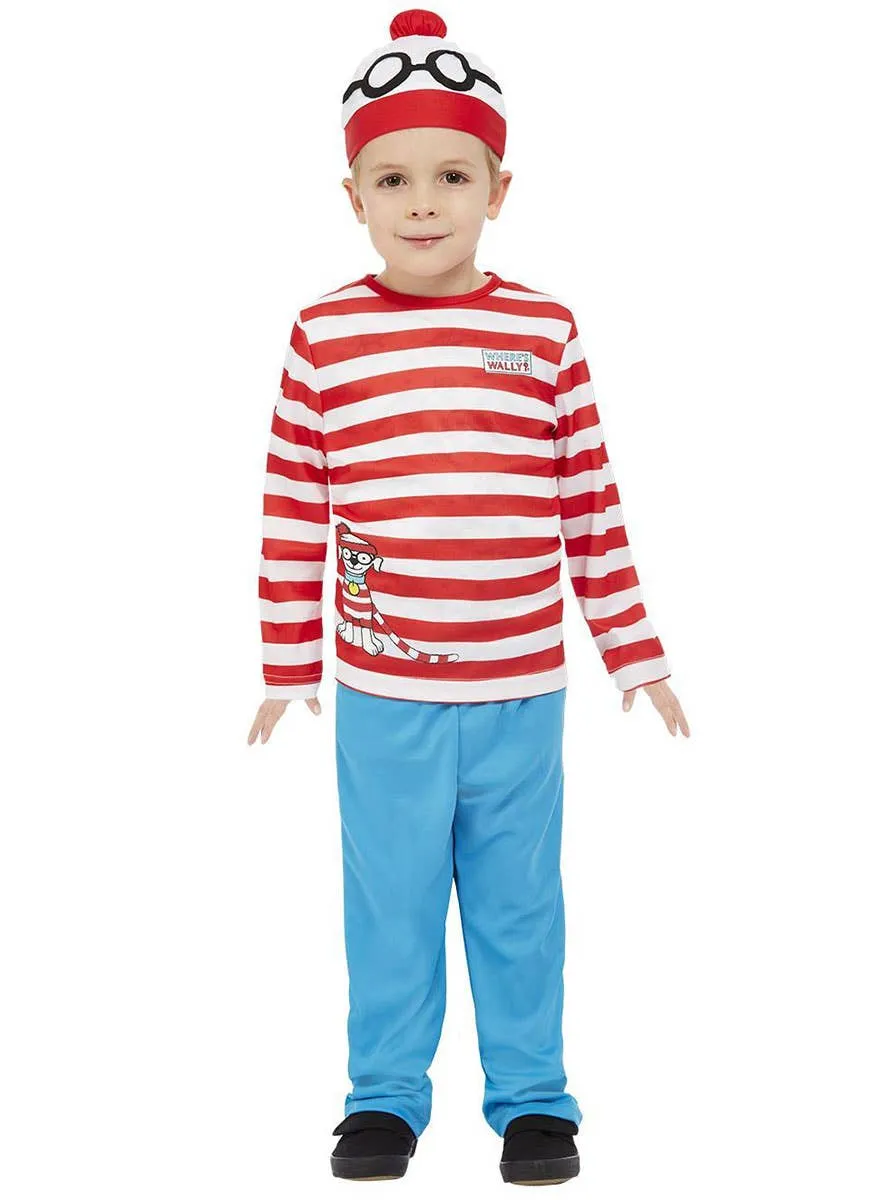Where's Wally Toddler Boys Book Week Costume
