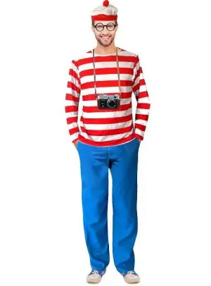Where's Walter Mens Book Week Costume