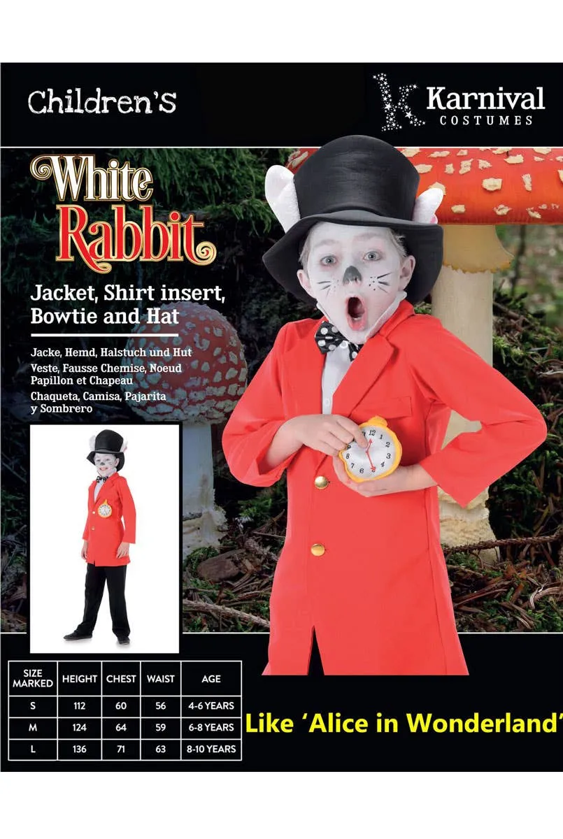 White Rabbit Boys Book Week Costume