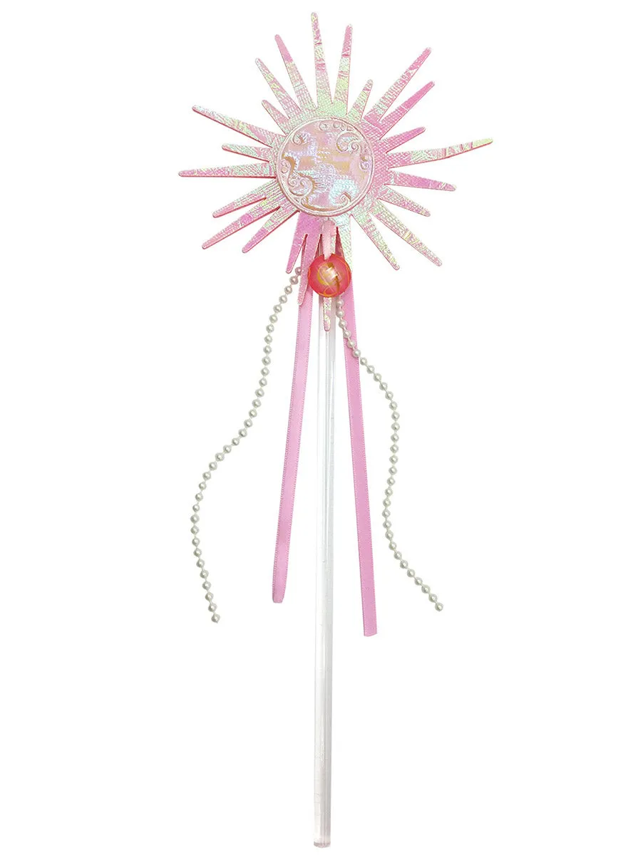Wicked Girls Pink Glinda the Good Witch Costume Wand